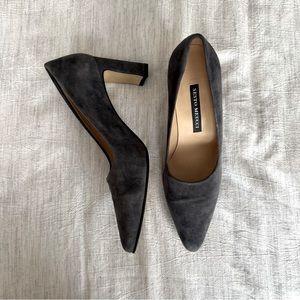 Sesto Meucci Periwinkle Square Heels | Size 7.5